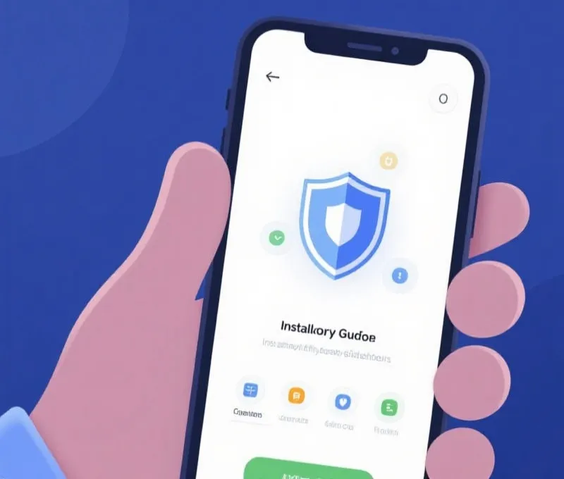 APP安装与安全使用示意图